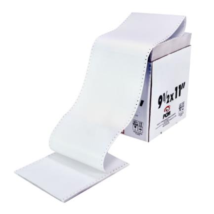 [PCM-PAP-10R4247] PCM PAPEL STOCK 9 1/2" X 11 3 TANTOS BLANCO CAJA CON 1000 10R4247