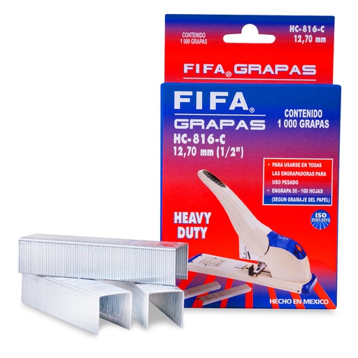 [PIL-GRA-HC1516C] PILOT GRAPA 15/16" CAJA C/1000 GRAPAS HC-1516-C