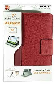 [POR-FUN-201245] PORT FUNDA 201245 PHOENIX IV PARA TABLETA 10.1" COLOR ROJO