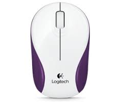 [LOG-MOU-M187WP] LOGITECH MINI MOUSE M187 910-004177 INALAMBRICO / COLOR BLANCO MORADO