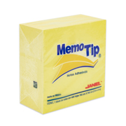 [JAN-NOT-6560303204] JANEL NOTAS ADHESIVAS MEMO TIP AMARILLO (3X3) CON 400 HOJAS-6560303204