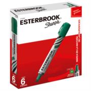 [SHA-MAR-2120285] SHARPIE MARCADOR PERMANENTE ESTERBROOK CAJA CON 6 PZAS COLOR VERDE-2120285