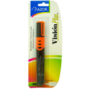 [AZO-RES-301.2610NA] AZOR MARCATEXTOS VISION PLUS NARANJA EN BLISTER-301.2610NA