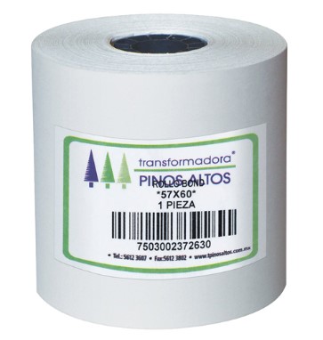 [PIA-ROL-RB5760PZ] PINOS ALTOS ROLLO BOND RB5760 57 X 60 MM PARA SUMADORA-372630