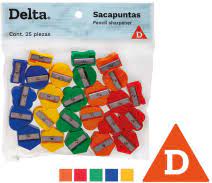 [SKD25PZ] BARRILITO SACAPUNTAS ESCOLAR MIX-SKD25PZ